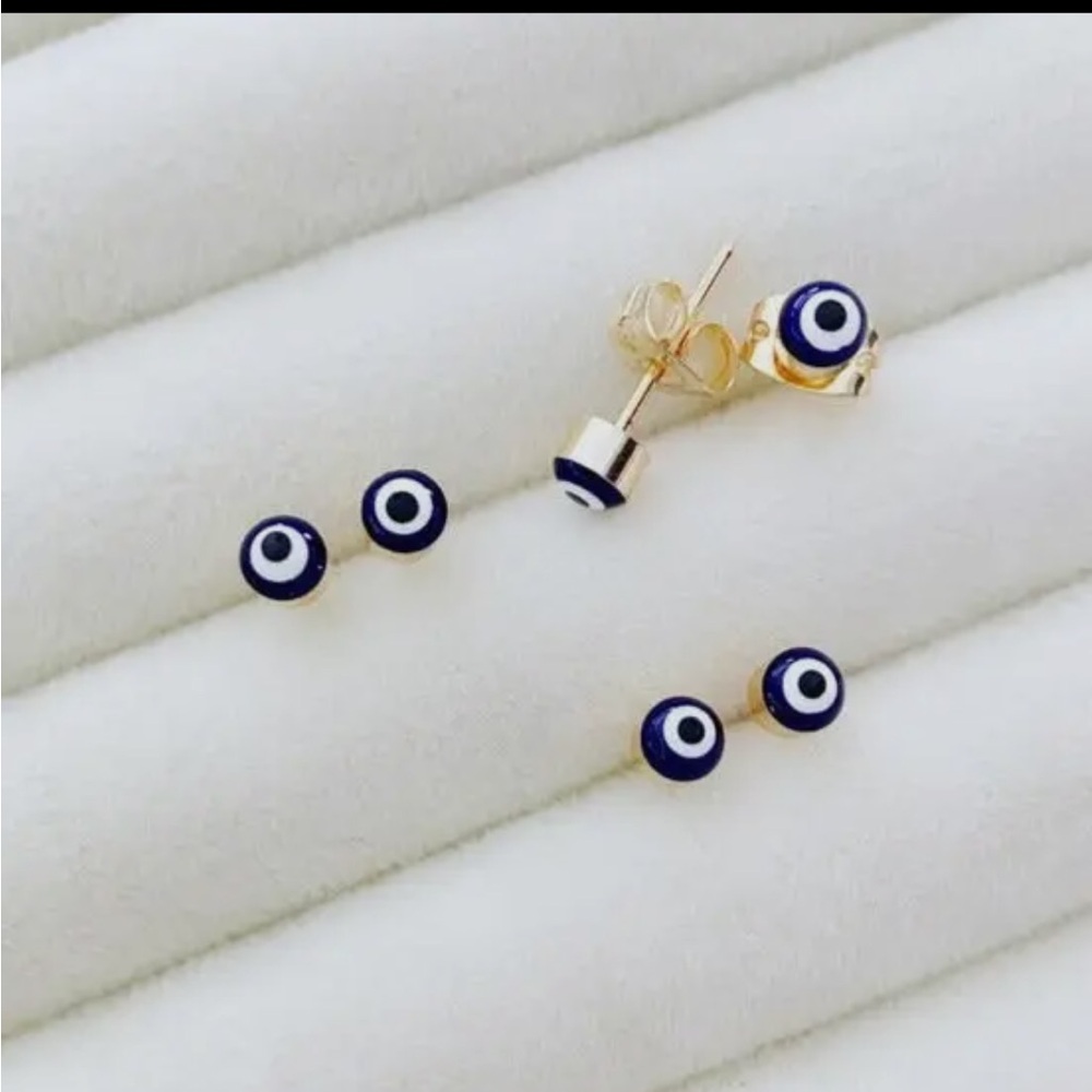 Evil Eye Stud Earrings